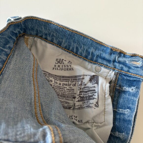 Levi's 501 Skinny - 26 - Picture 4 of 5